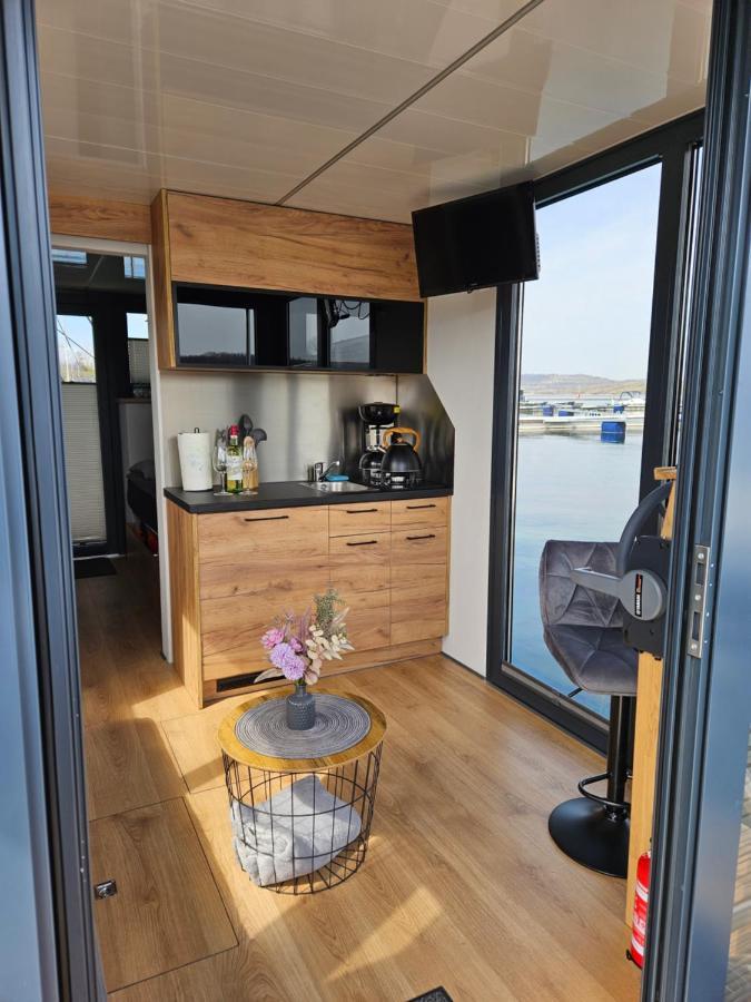 Mobiles Hausboot El'Milia Hotel Braunsbedra Kültér fotó