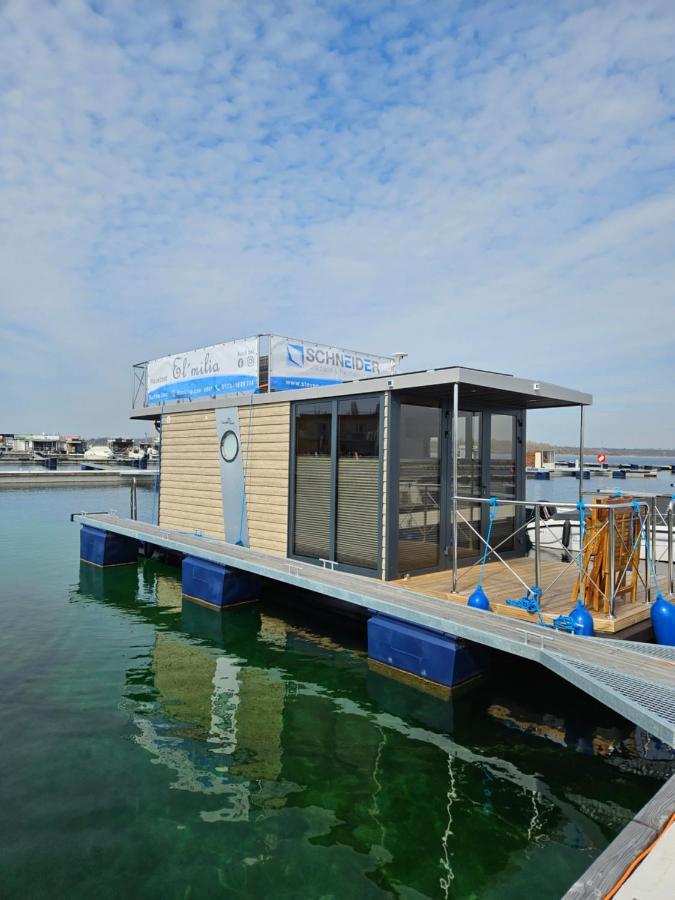 Mobiles Hausboot El'Milia Hotel Braunsbedra Kültér fotó