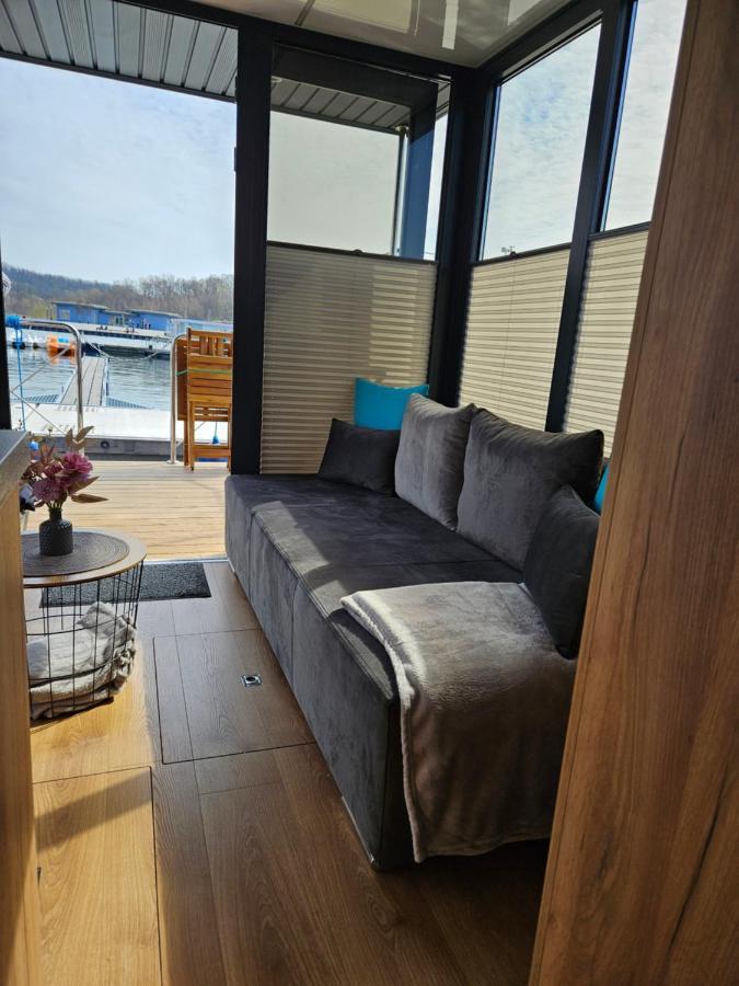 Mobiles Hausboot El'Milia Hotel Braunsbedra Kültér fotó