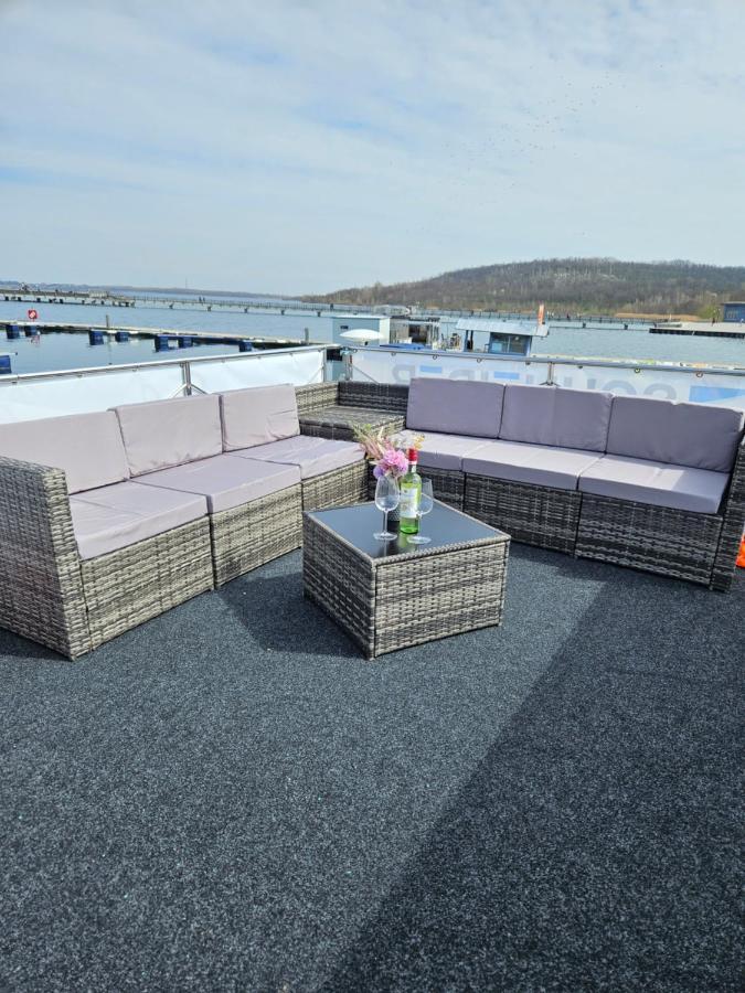 Mobiles Hausboot El'Milia Hotel Braunsbedra Kültér fotó